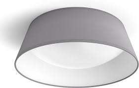 Lampa sufitowa LED Philips Dawn CL258 szara 1100 lm 3000 K